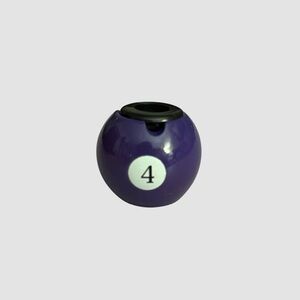 Mini Purple Billiard 4 Ball Ashtray